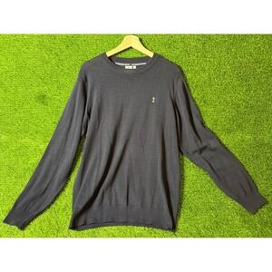 Tottenham Hotspur Official Merchandise Mens Navy Blue Crew Neck Sweater Size L